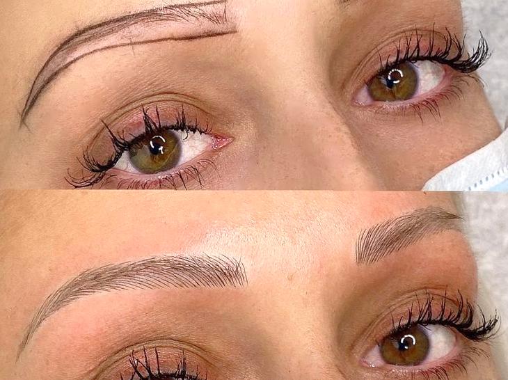 Adjusting Eyebrow Tattoo Designs